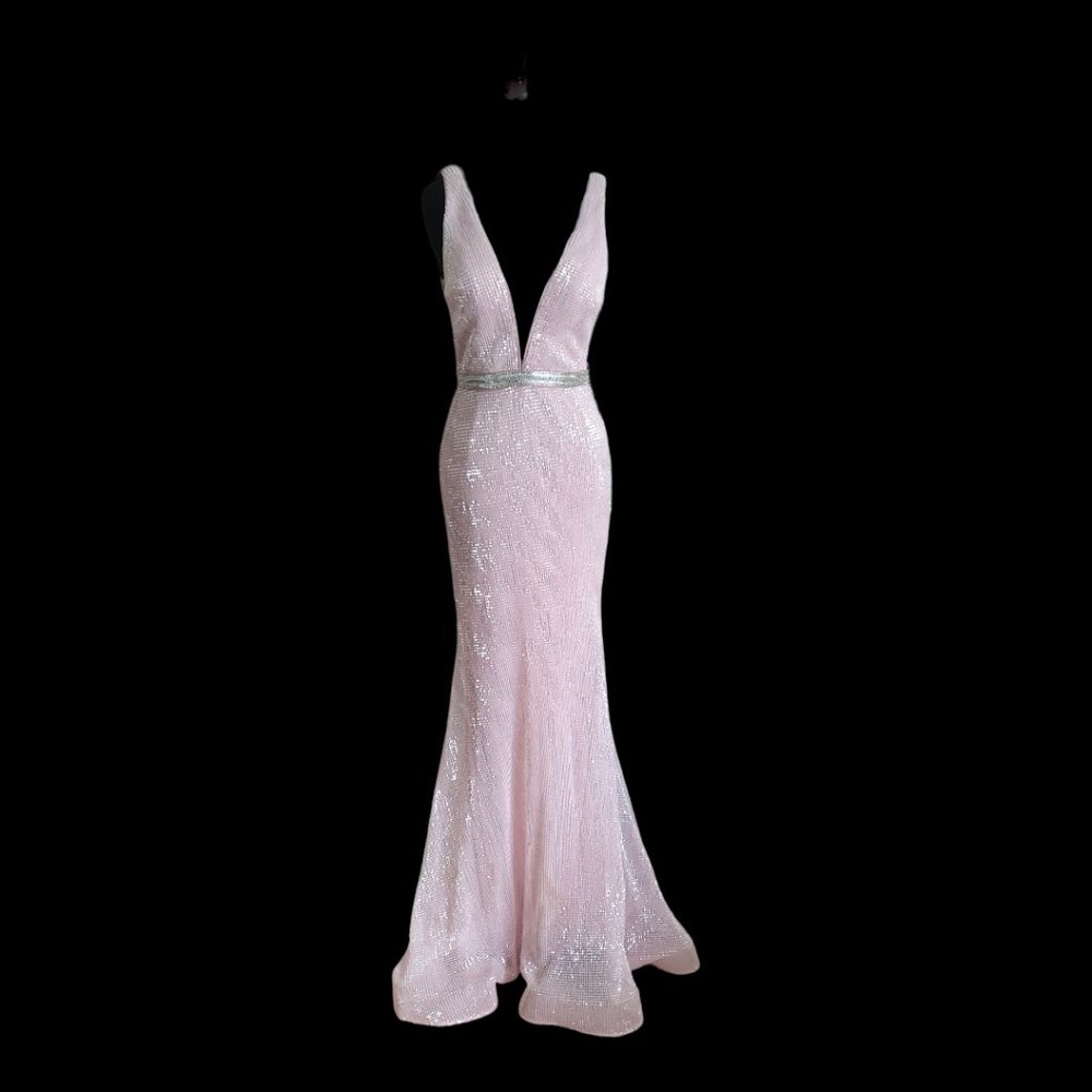 Jovani Sleeveless Mermaid Dress